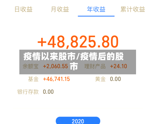 疫情以来股市/疫情后的股市