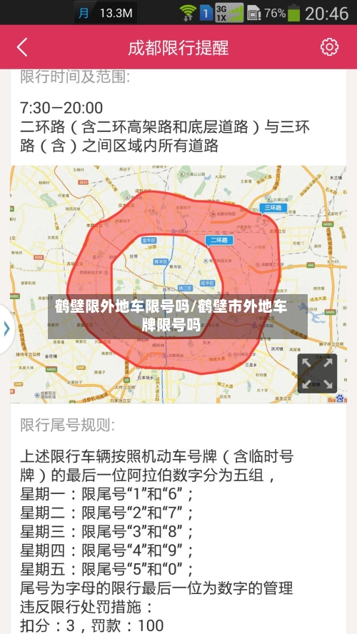 鹤壁限外地车限号吗/鹤壁市外地车牌限号吗
