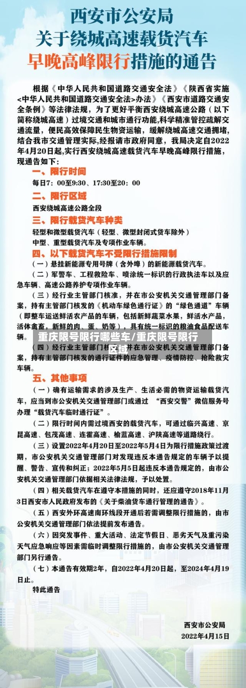 重庆限号限行哪些车/重庆限号限行区域