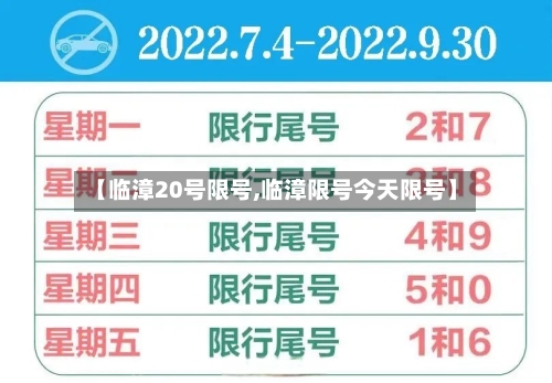 【临漳20号限号,临漳限号今天限号】