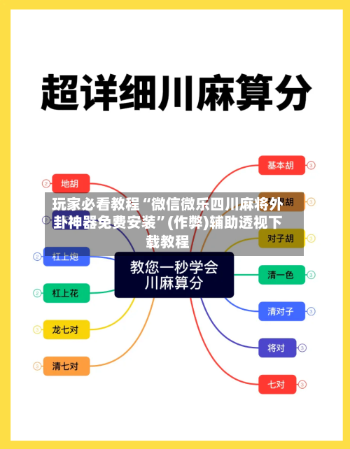玩家必看教程“微信微乐四川麻将外卦神器免费安装”(作弊)辅助透视下载教程
