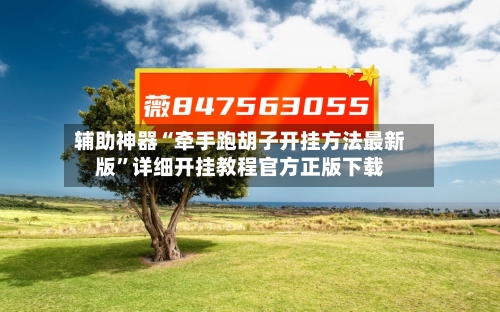 辅助神器“牵手跑胡子开挂方法最新版”详细开挂教程官方正版下载