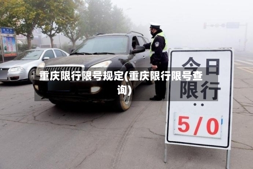 重庆限行限号规定(重庆限行限号查询)