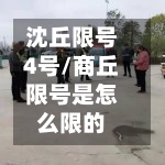 沈丘限号4号/商丘限号是怎么限的