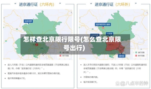 怎样查北京限行限号(怎么查北京限号出行)