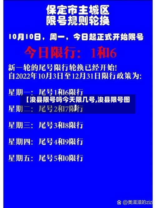 【浚县限号吗今天限几号,浚县限号图】