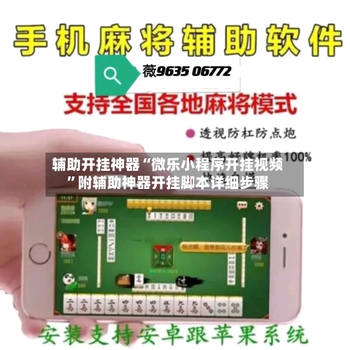 辅助开挂神器“微乐小程序开挂视频”附辅助神器开挂脚本详细步骤