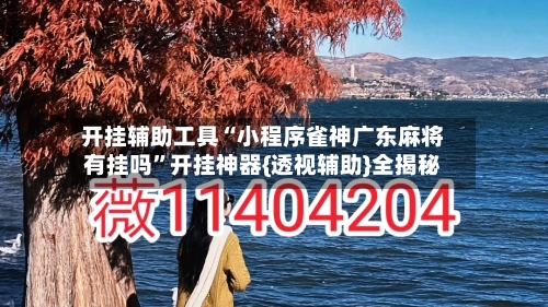 开挂辅助工具“小程序雀神广东麻将有挂吗”开挂神器{透视辅助}全揭秘