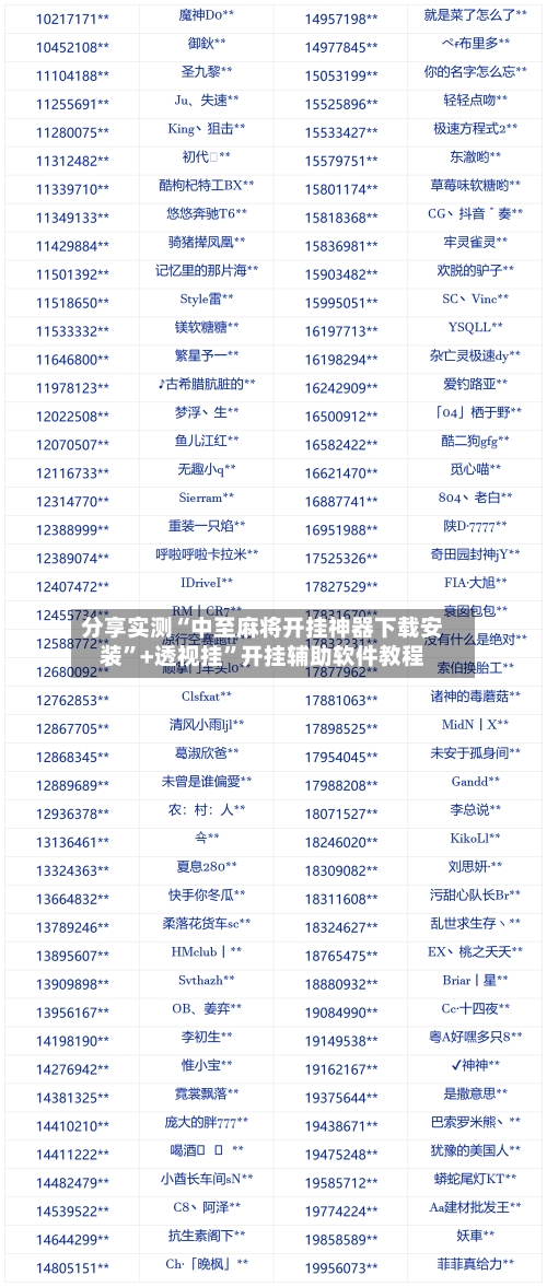 分享实测“中至麻将开挂神器下载安装”+透视挂”开挂辅助软件教程