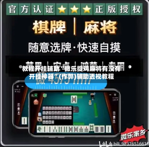教程开挂辅助“微乐捉鸡麻将有没有开挂神器”(作弊)辅助透视教程