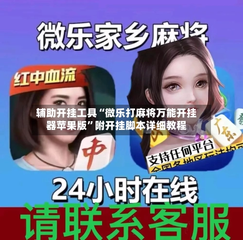 辅助开挂工具“微乐打麻将万能开挂器苹果版”附开挂脚本详细教程