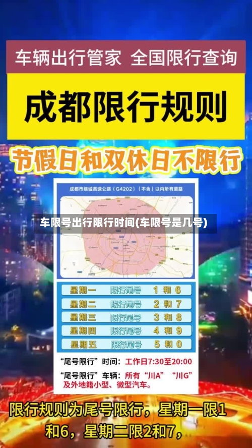 车限号出行限行时间(车限号是几号)
